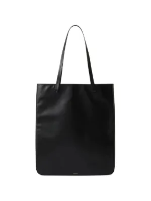 A.P.C. Maiko Leather Tote Bag | Black | FARFETCH
