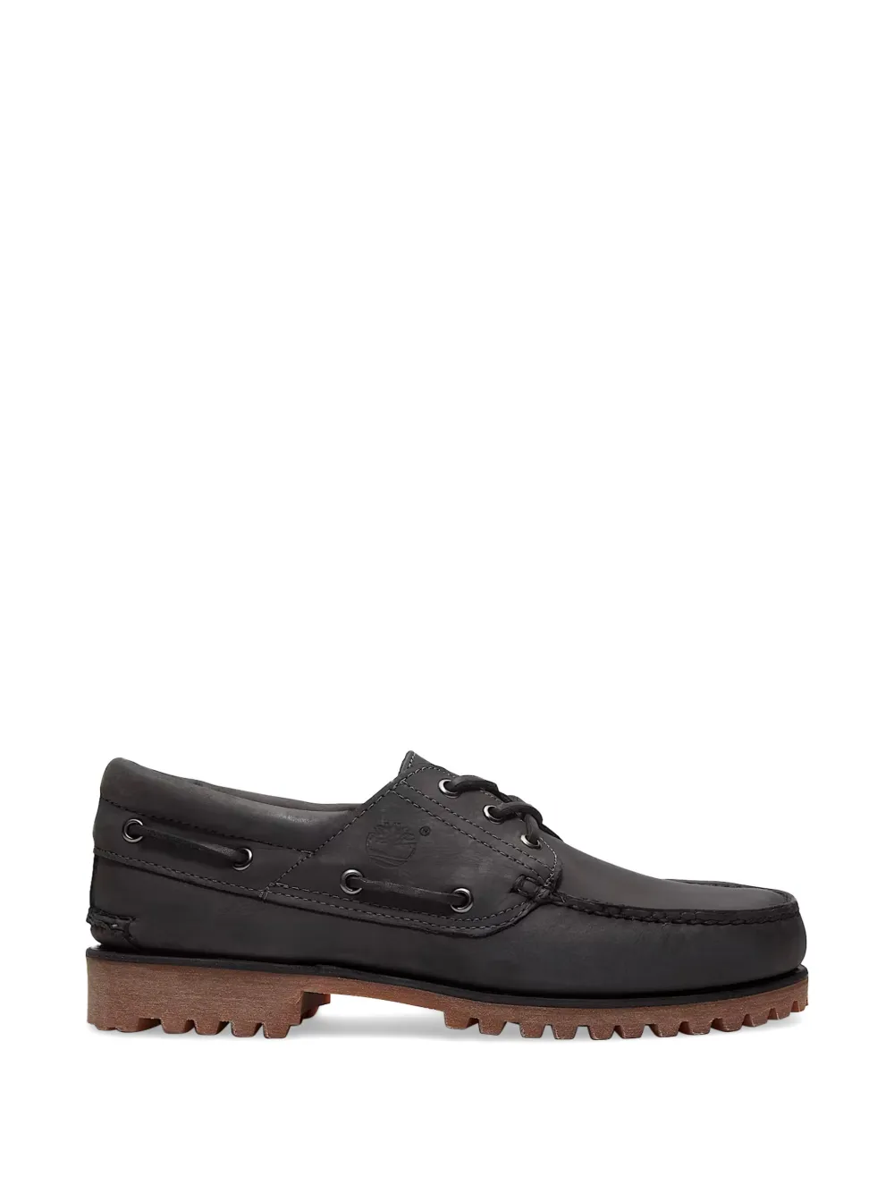 Timberland 어센틱스 3 아이 클래식 보트 슈즈 | 블랙 | Image 1
