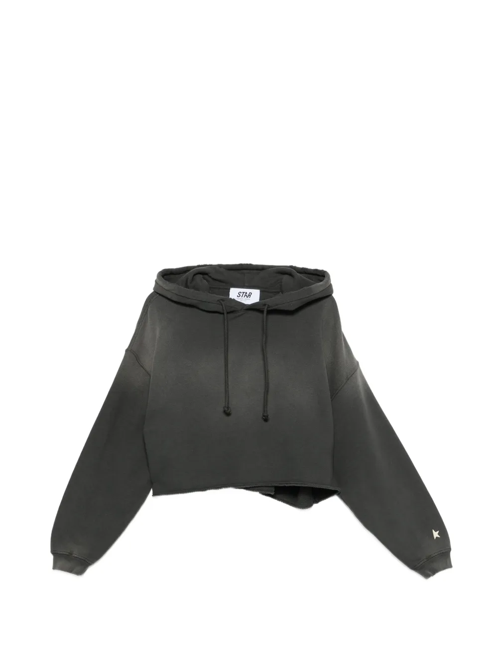 Golden Goose star hooded sweatshirt - Grün