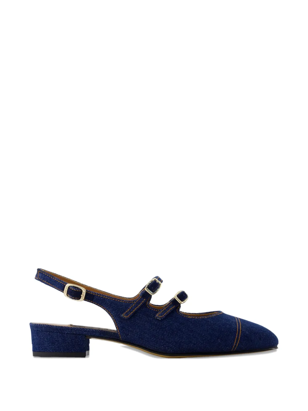 Carel Paris Peche Buckle-strap Pumps In Blue