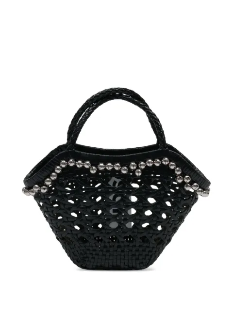 Osoi bolso shopper Lip con asa trenzada