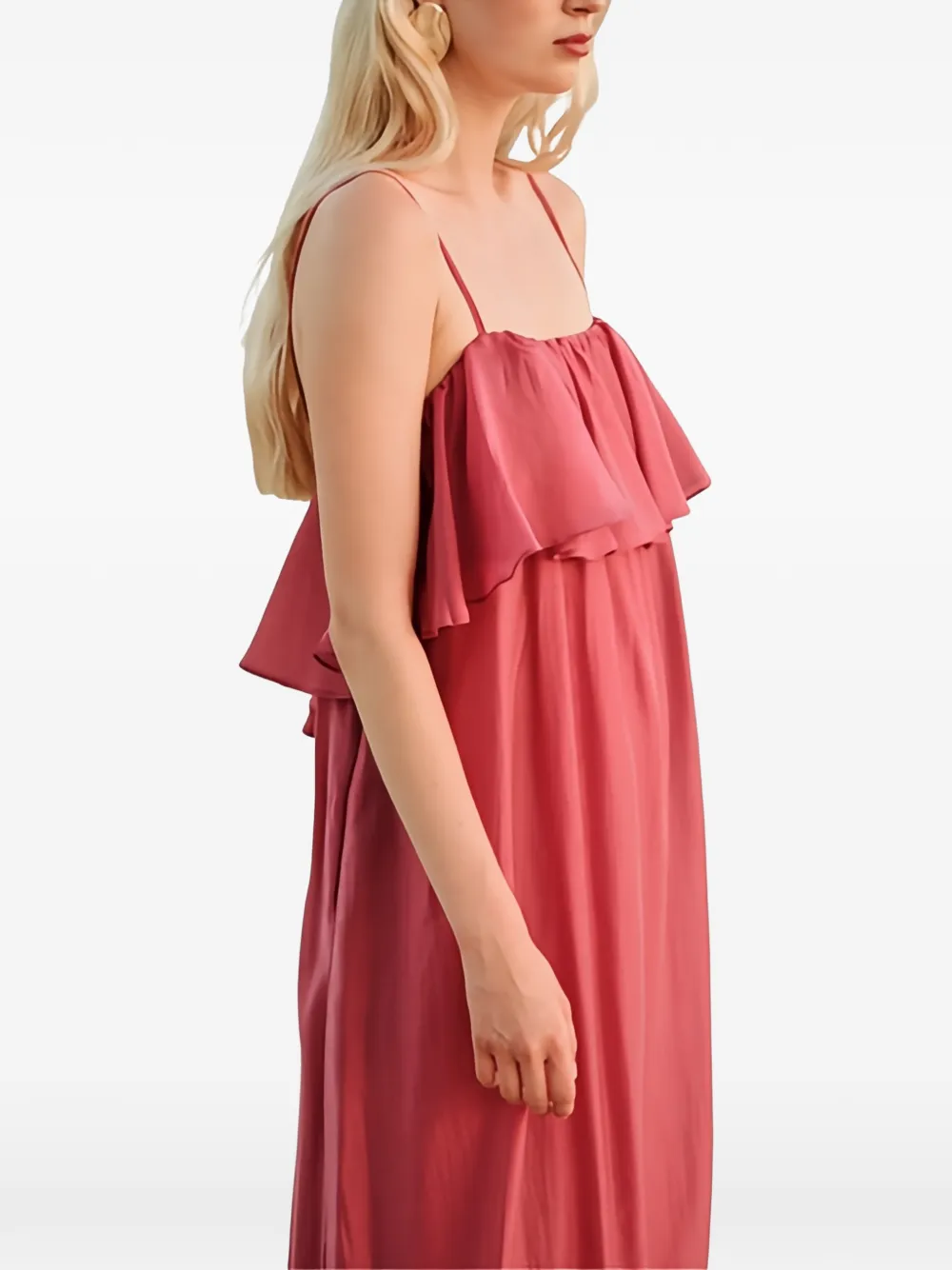  Devotion Vestido Midi Aura - Rosa 