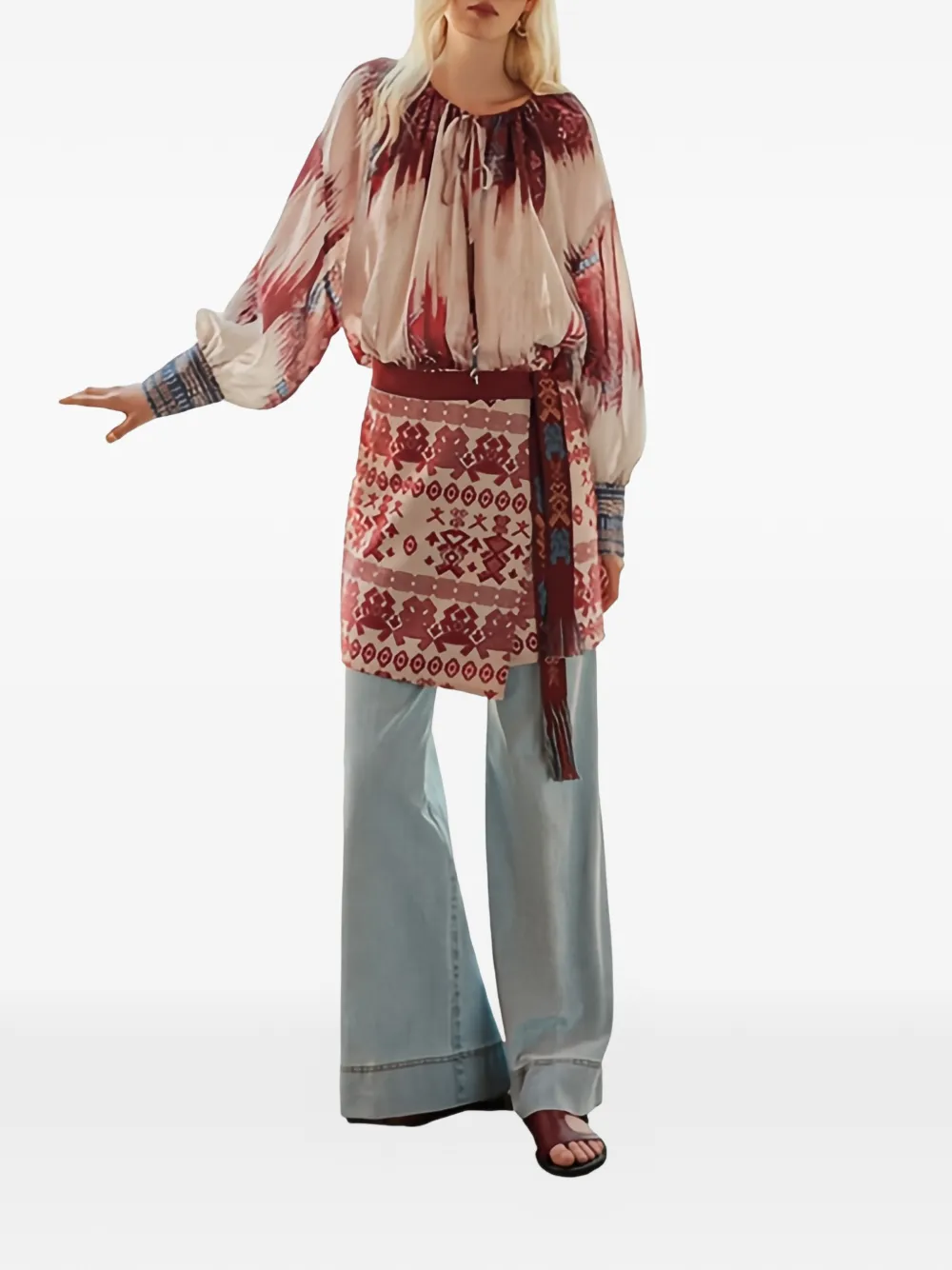 Devotion Aria patterned blouse | Blouses | Image 2