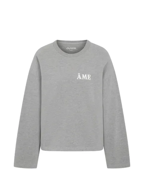 Juvia boxy embroidered sweatshirt