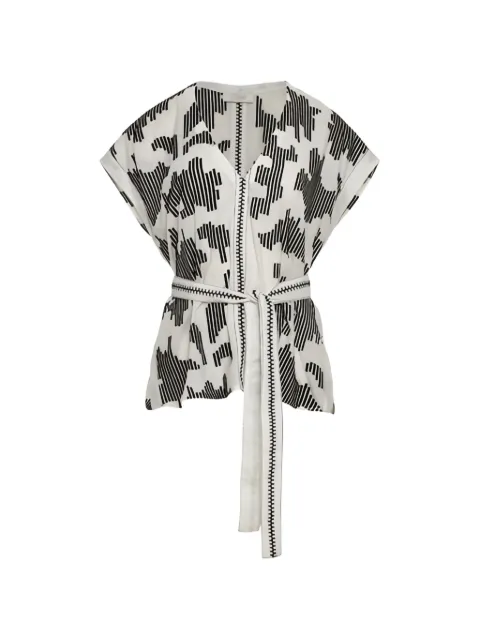 Devotion Celestra V-neck belted top