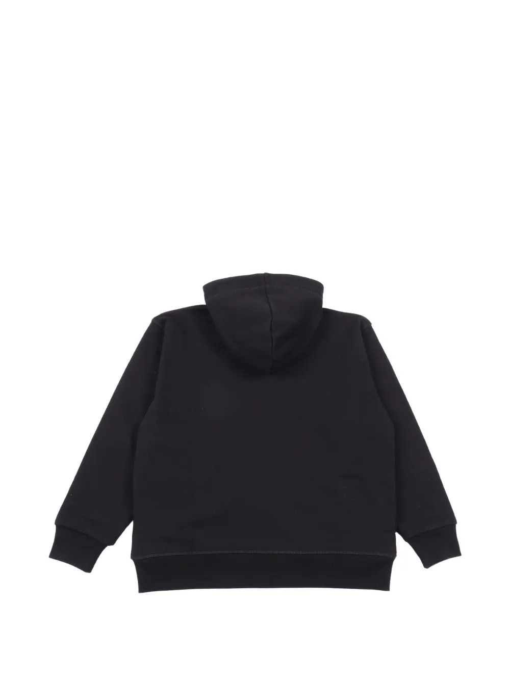 DSQUARED2 KIDS Hoodie met logoprint en rits Zwart