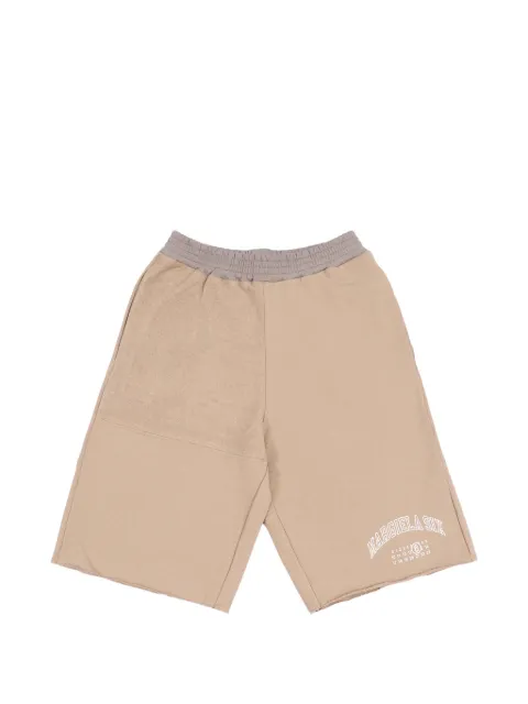 MM6 Maison Margiela Kids shorts con logo estampado