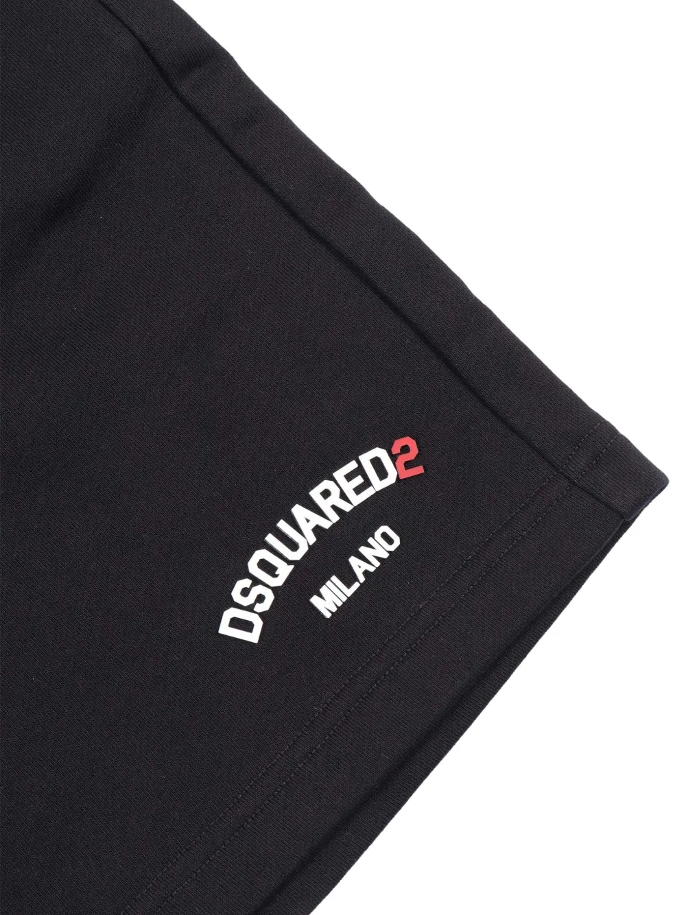  Dsquared2 Kids Logo-print Drawstring Shorts - Black 