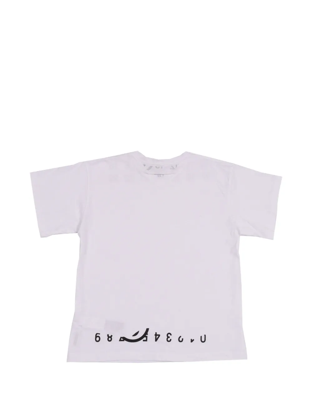MM6 Maison Margiela Kids T-shirt met nummerprint Wit
