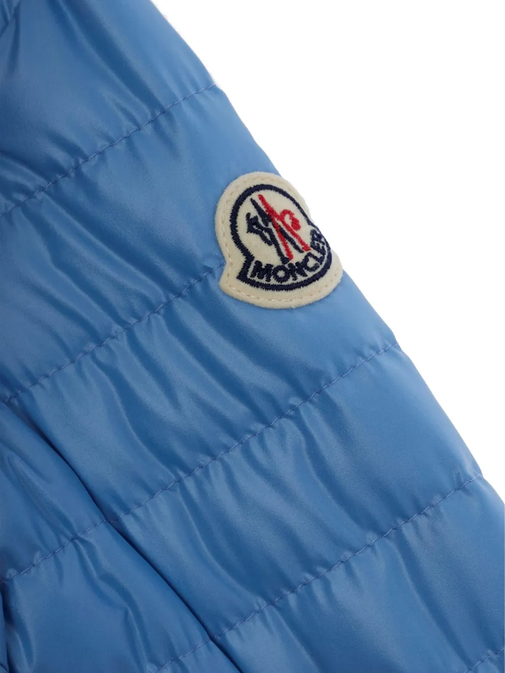  Moncler Enfant Quilted Coats - Blue 