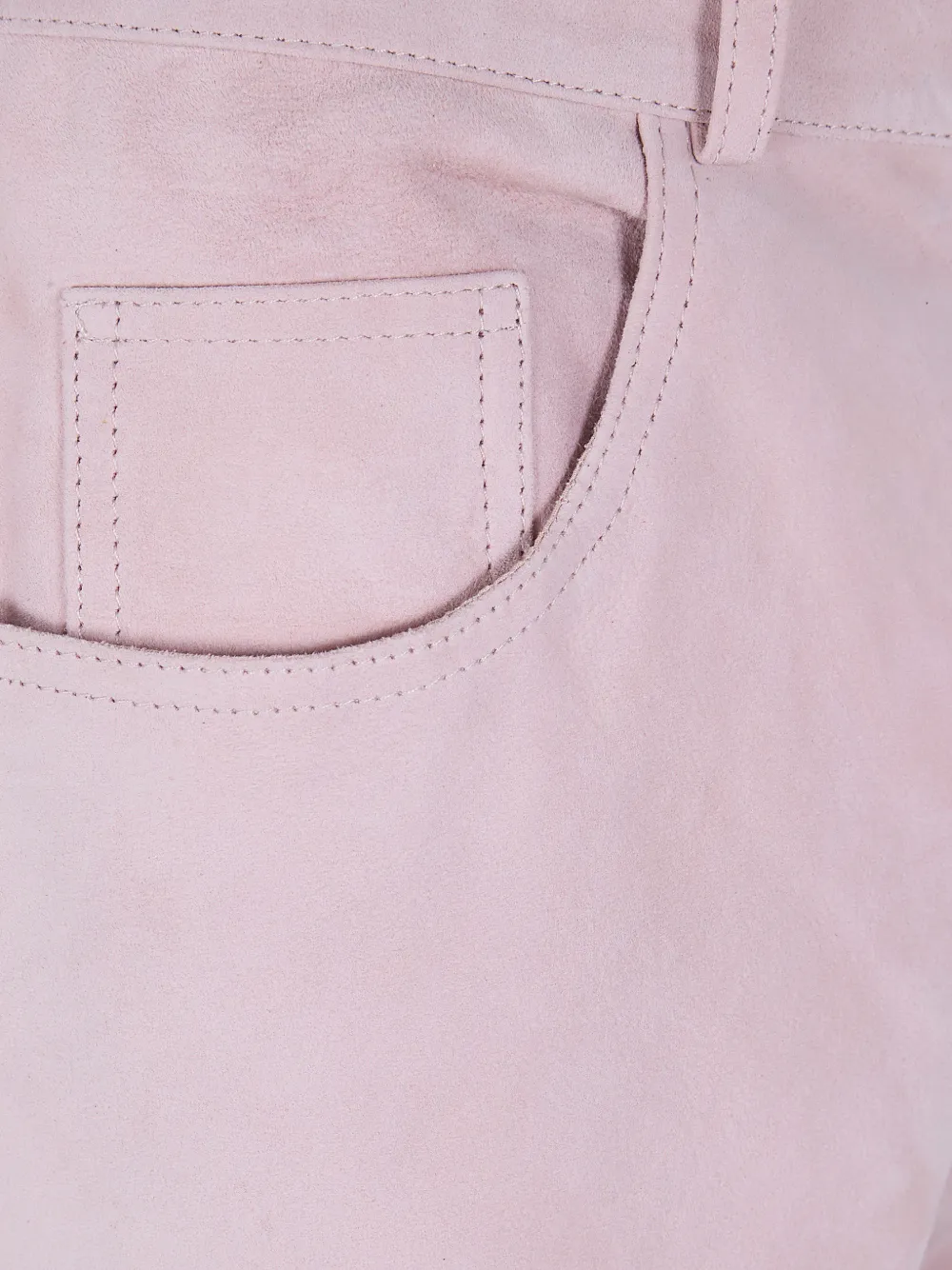  Haikure Suede Trousers - Pink 