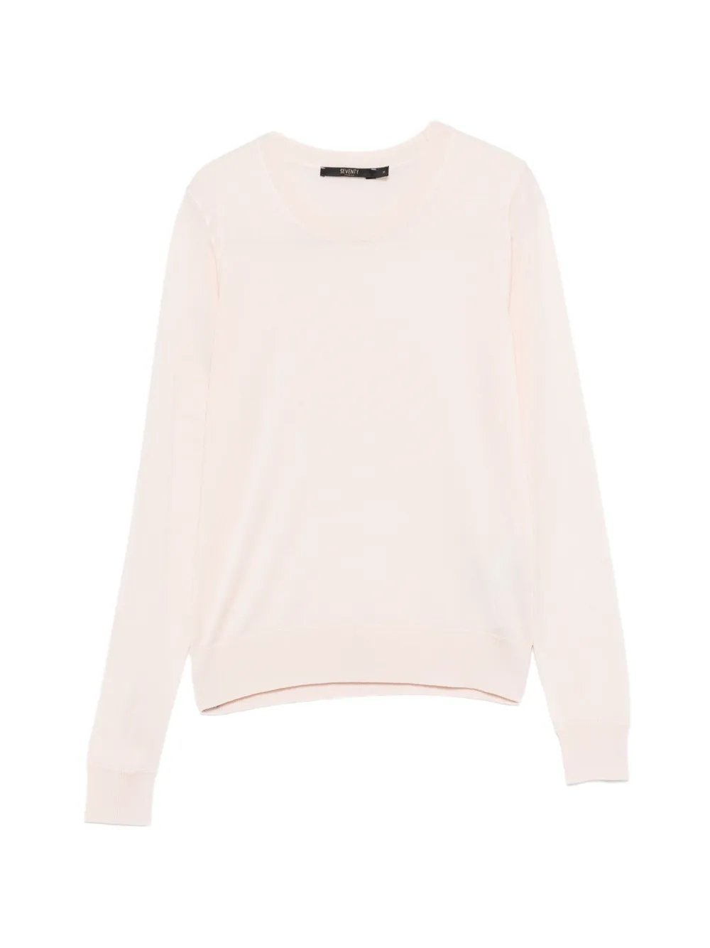 Seventy crew-neck top - Rosa