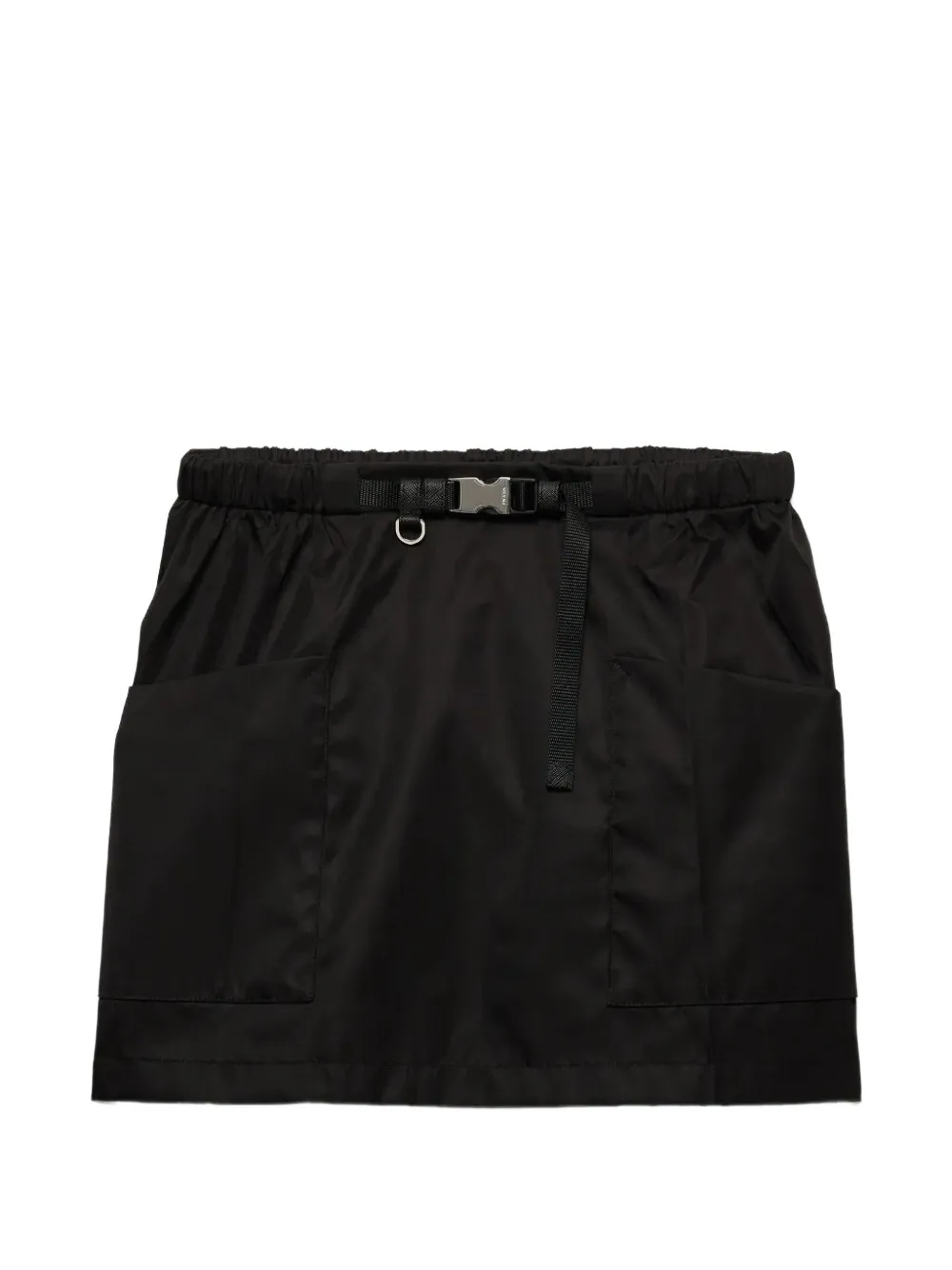 Prada buckle pocket skirt - Nero