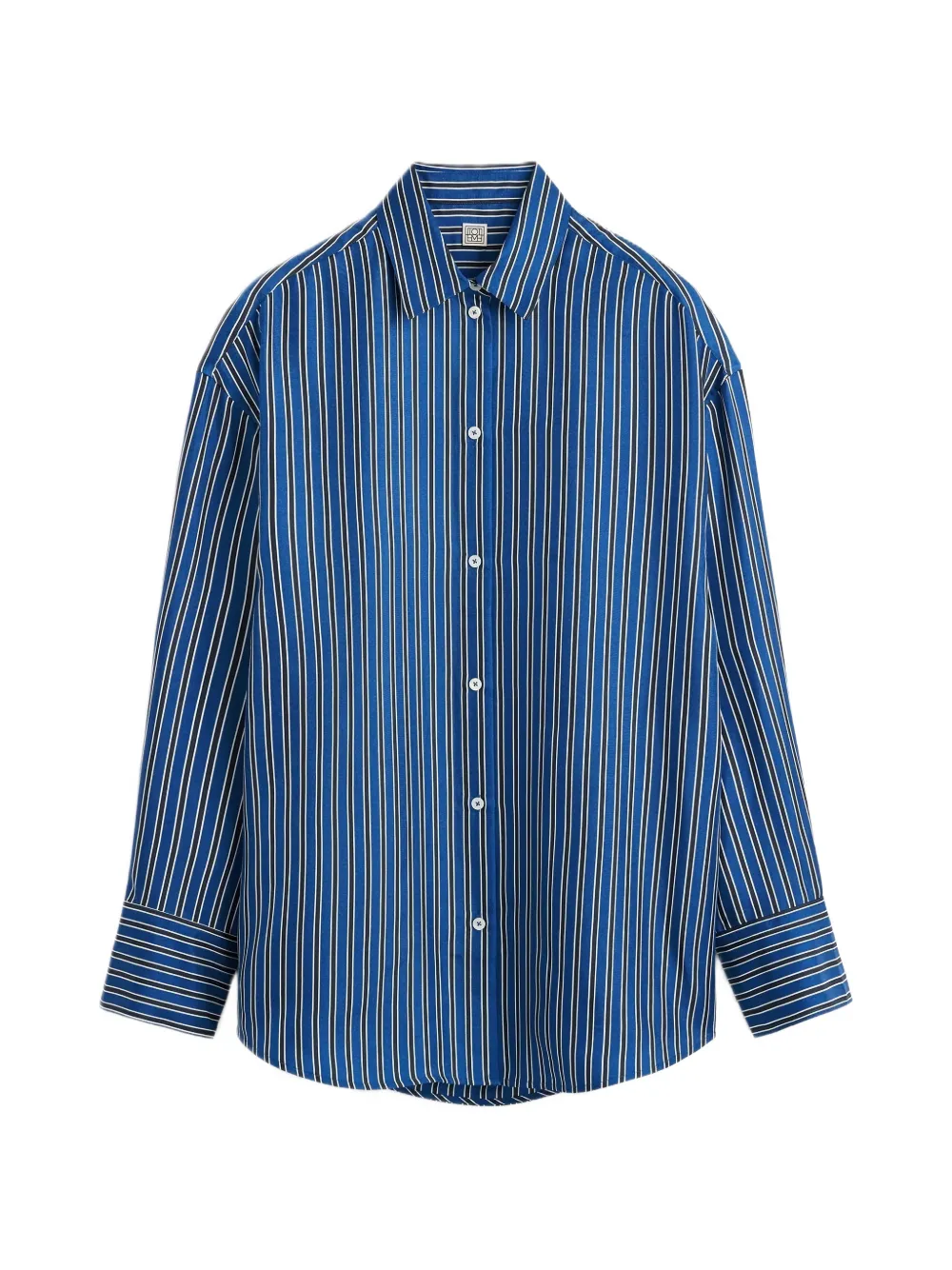 TOTEME striped-pattern shirt - Blu