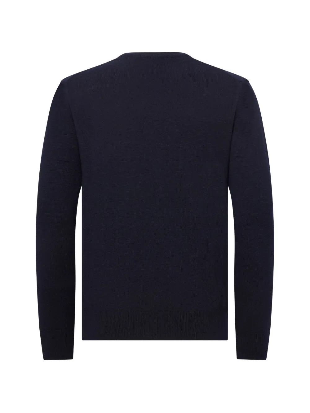 FRANZESE COLLECTION ribbed crew-neck sweater - Blauw