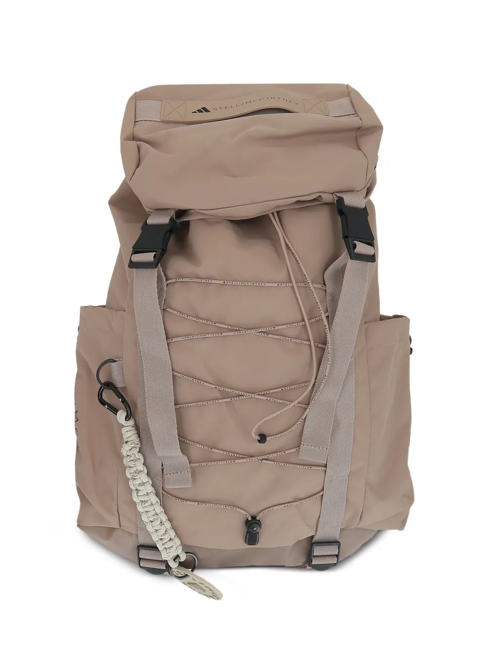 adidas by Stella McCartney logo-print backpack - Marrone