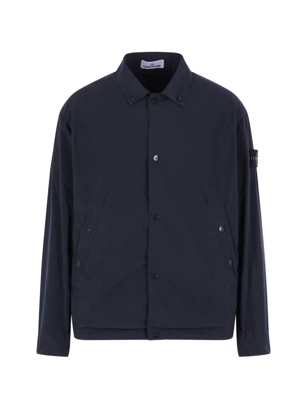 Stone Island single-breasted jacket - Blu