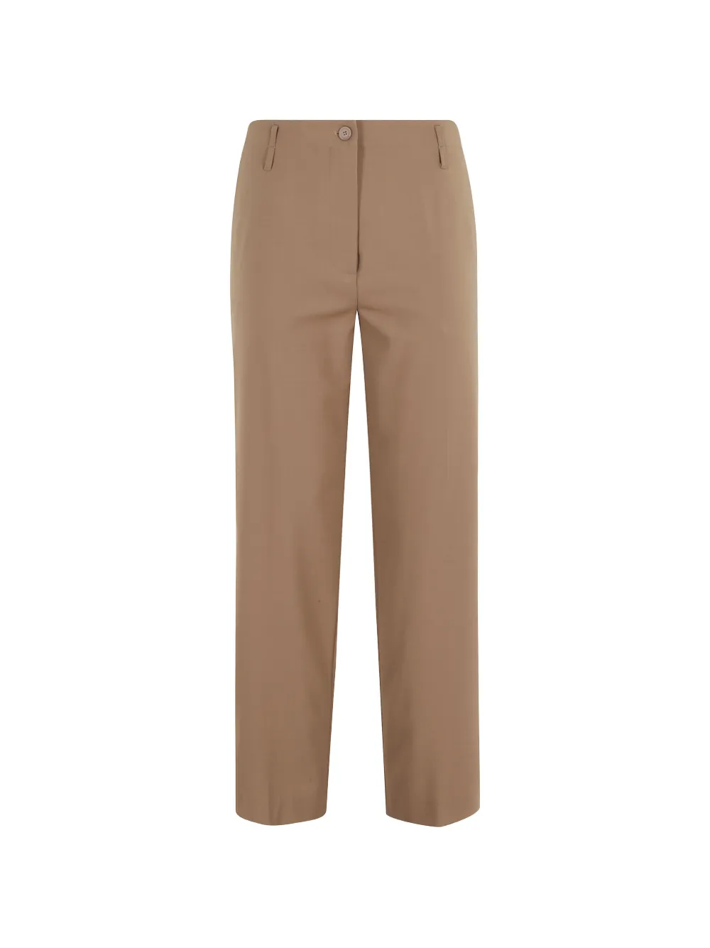 Semicouture Shelby button pocket trousers - Toni neutri