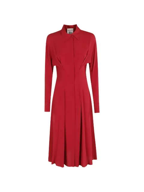 Semicouture Clement button midi dress