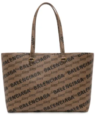 Balenciaga Pre-Owned 2022 BB モノグラム コーテッドキャンバス