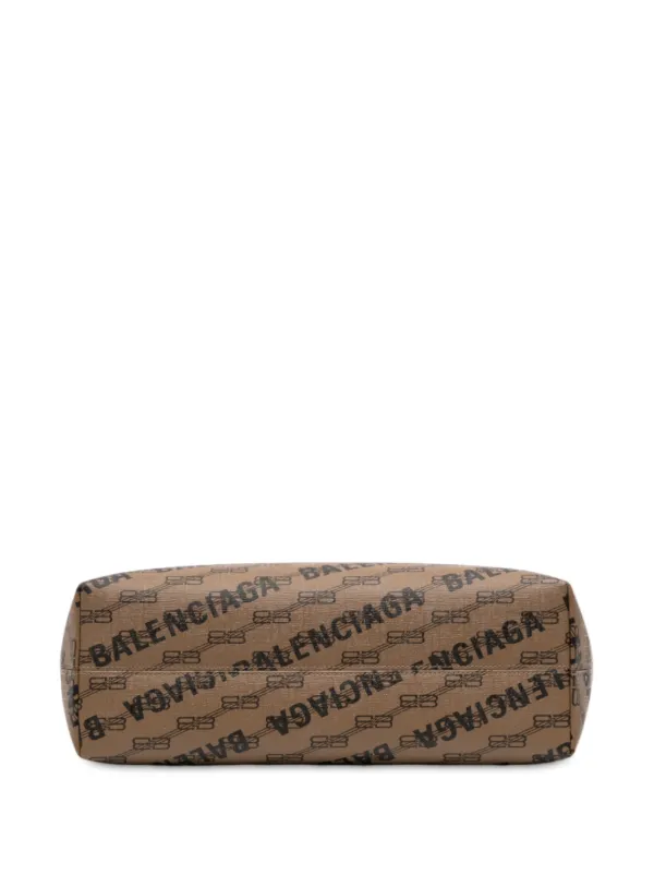 Balenciaga Pre-Owned 2022 BB Monogram Coated Canvas Signature