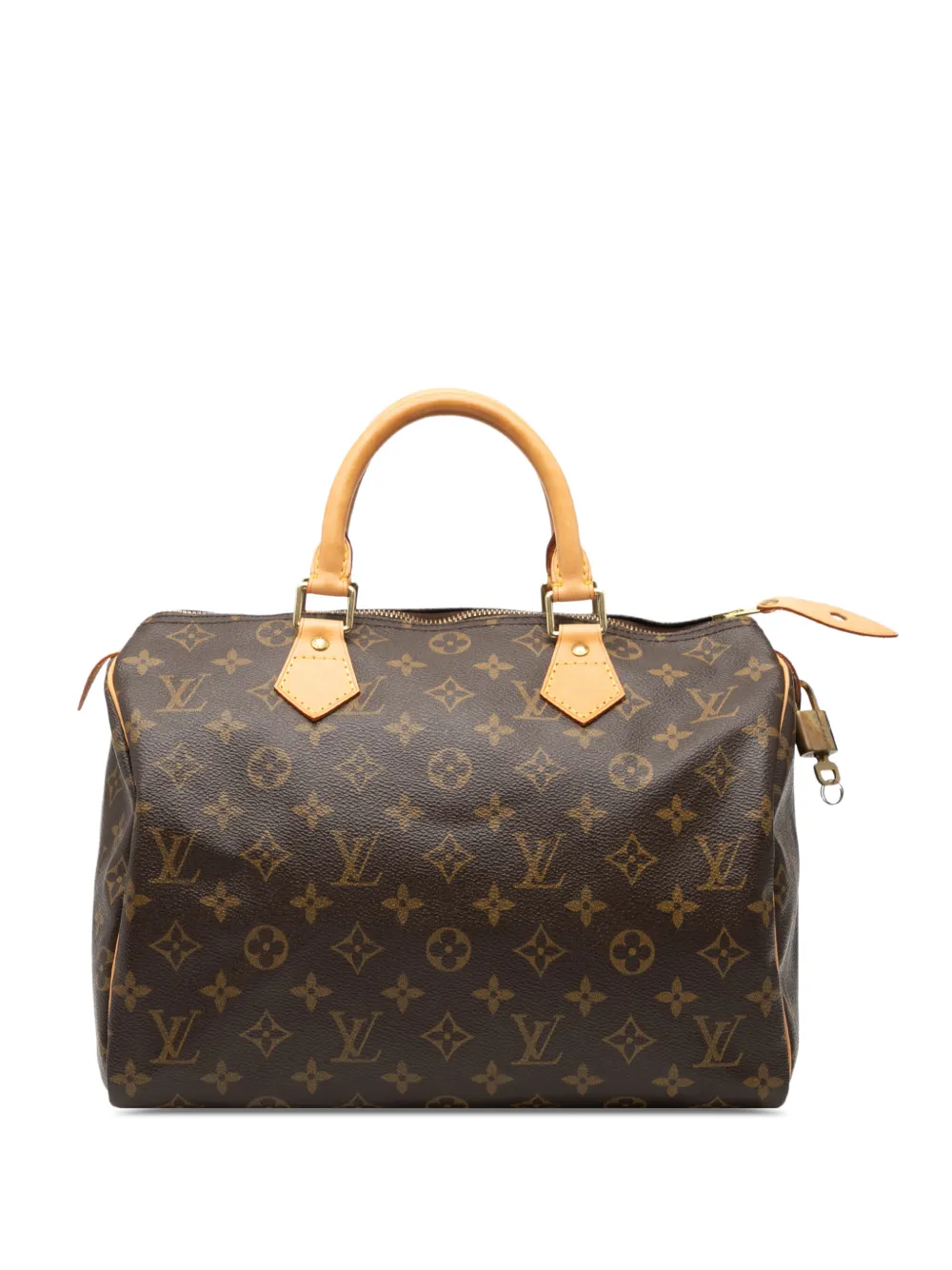 Louis Vuitton Pre-Owned 2004 Monogram Speedy 30 boston bag | marrón | Image 1
