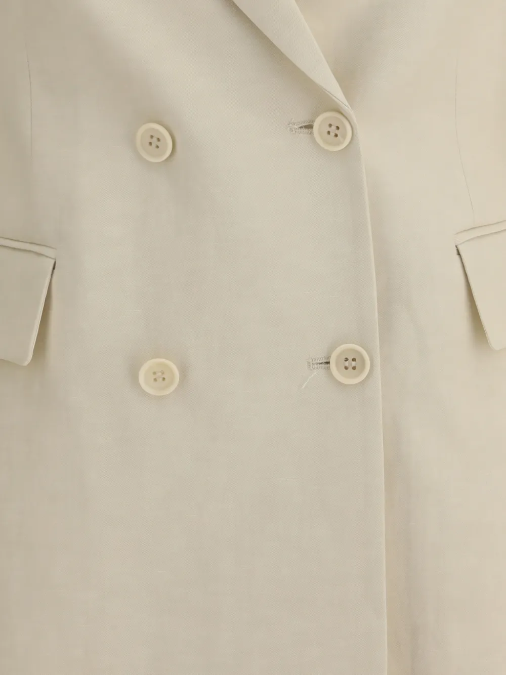 P.A.R.O.S.H. Blazer met dubbele rij knopen Beige