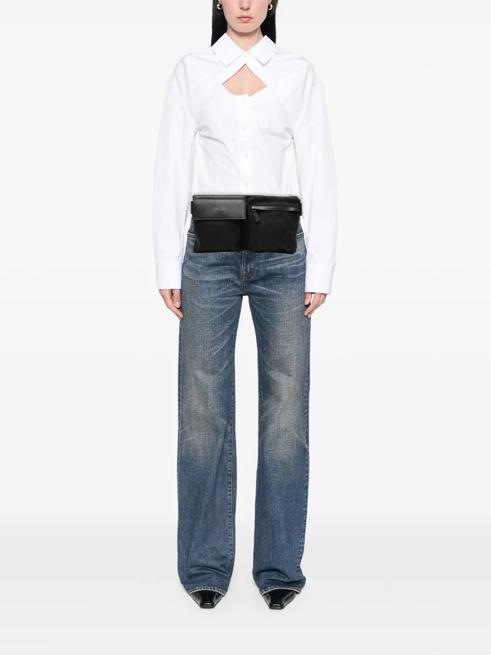 Gucci Pre-Owned 2000-2015 GG Canvas Double Pocket belt bag | Estilos de archivo | Image 2