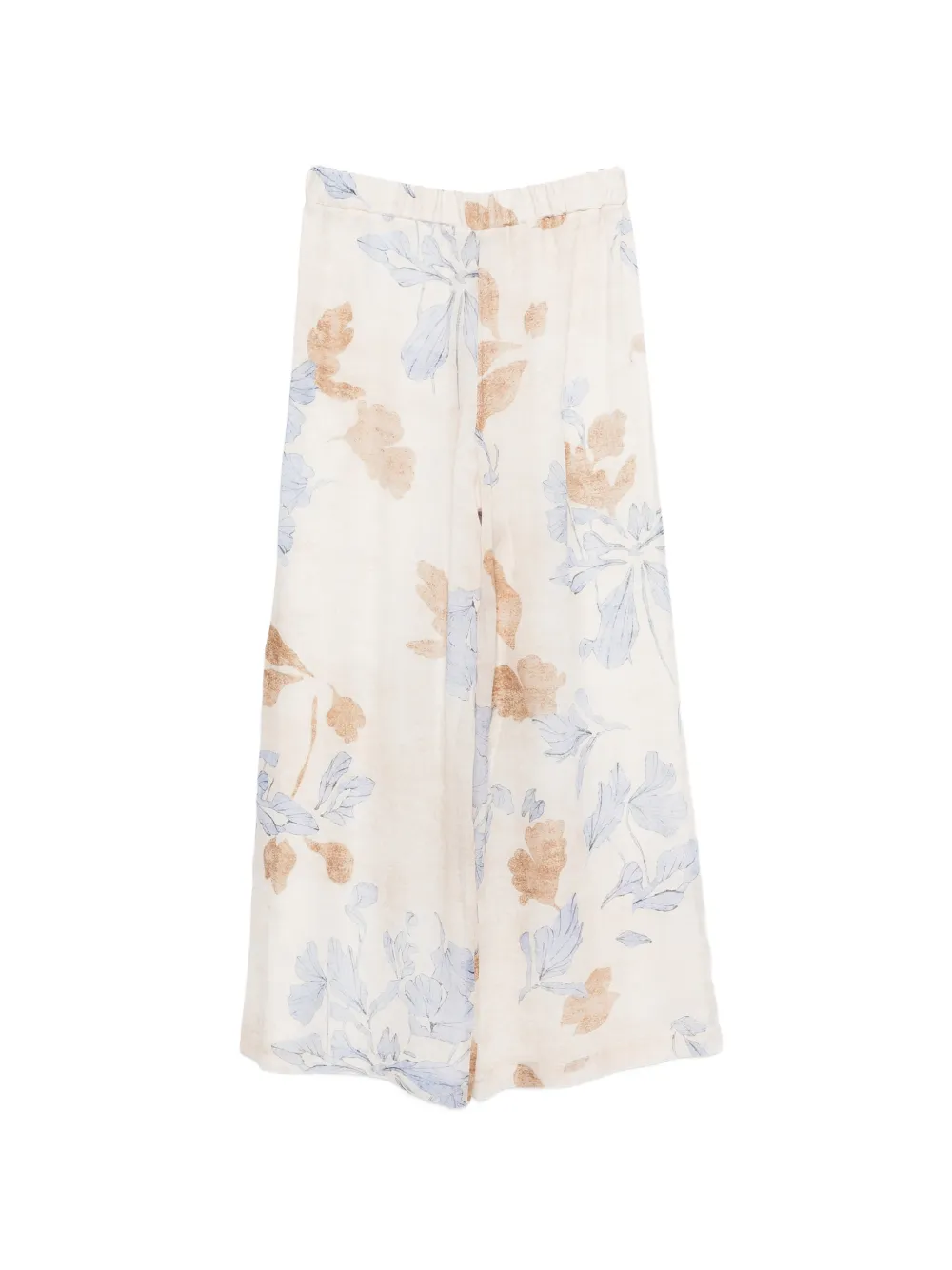  Seventy Floral Trousers - Neutrals 