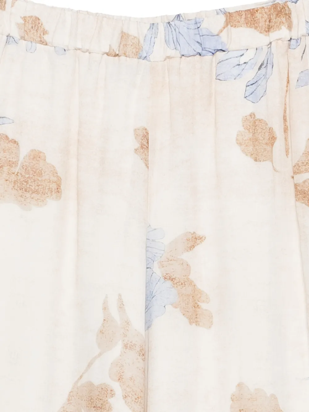  Seventy Floral Trousers - Neutrals 