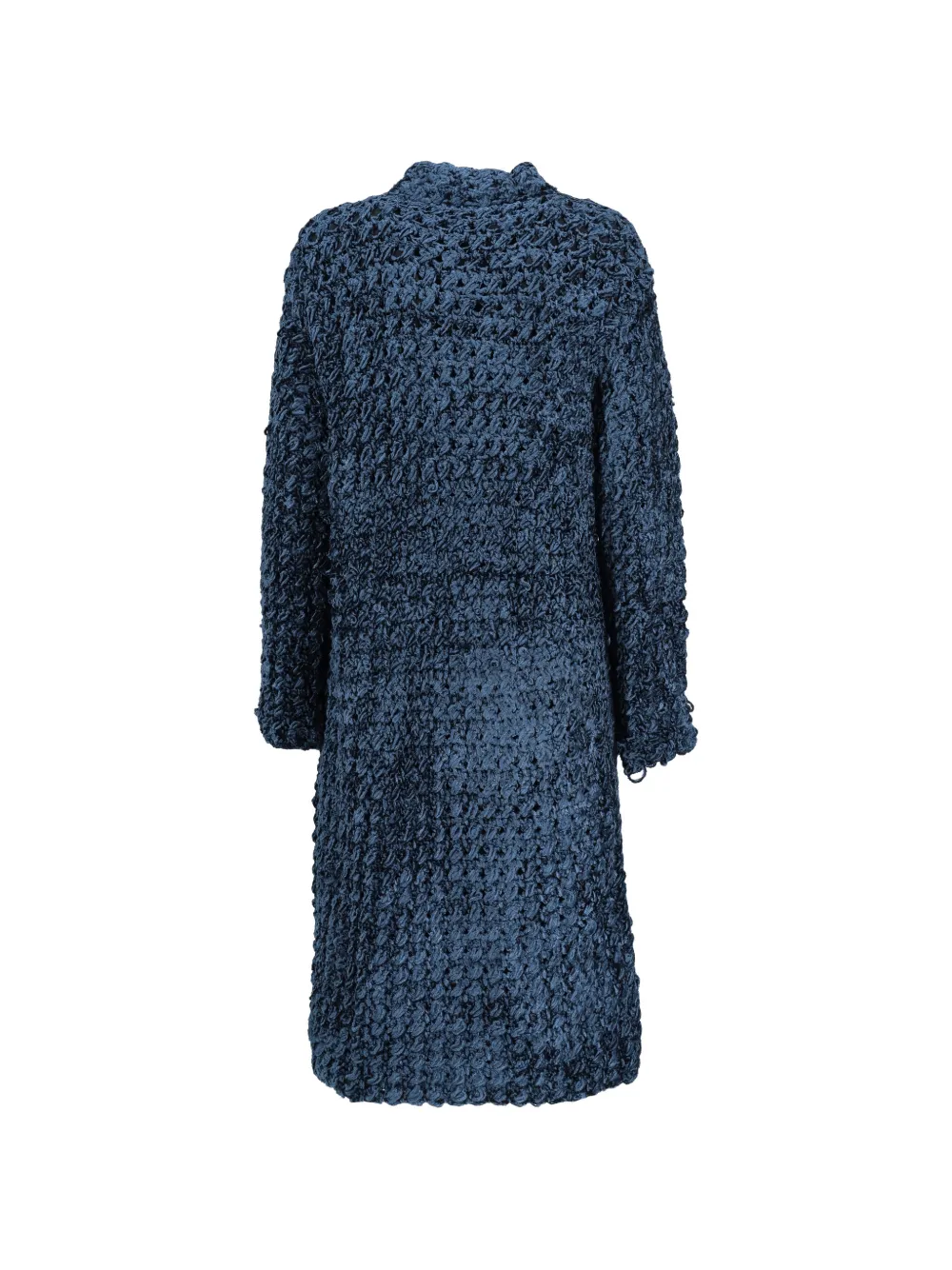 Gianfranco Ferr&eacute; Pre-Owned velvet-finish coat - Blauw