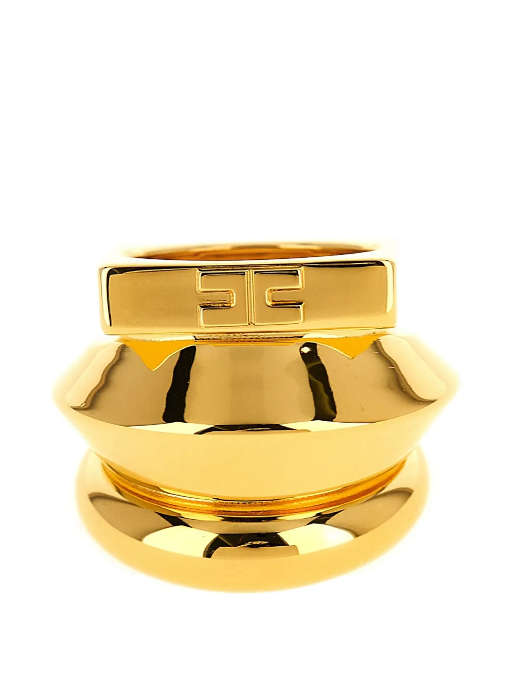 Elisabetta Franchi three band ring | Gold | Image 1