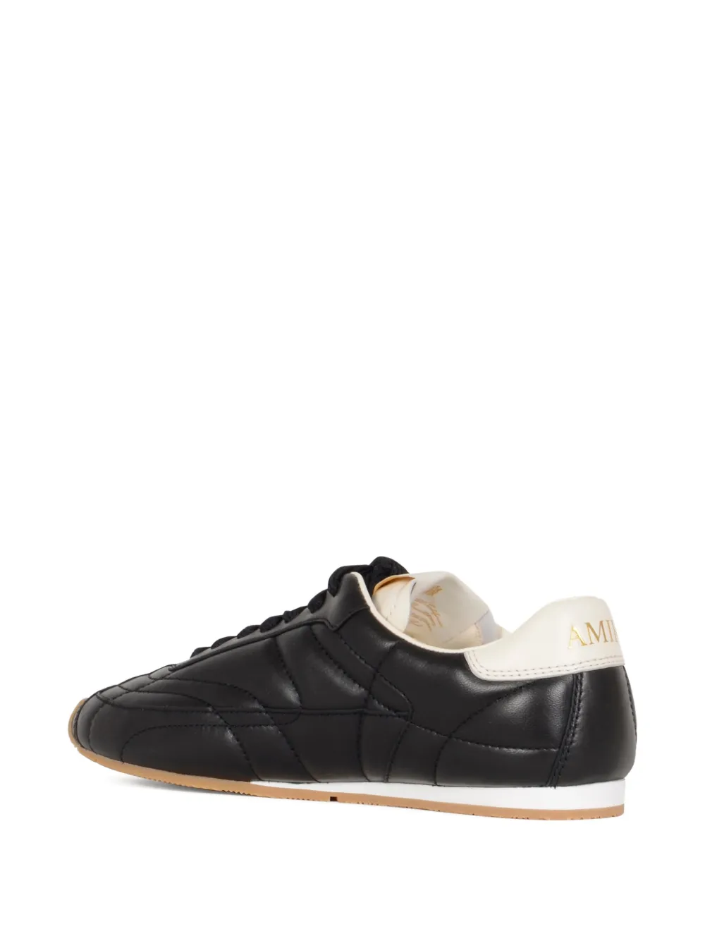 AMIRI Pacific Flat star quilted leather sneakers Zwart