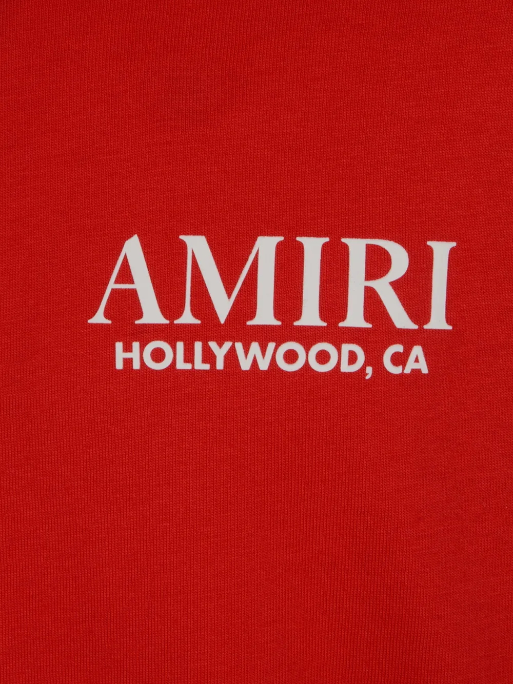 AMIRI Sweater met print en mouwen Rood