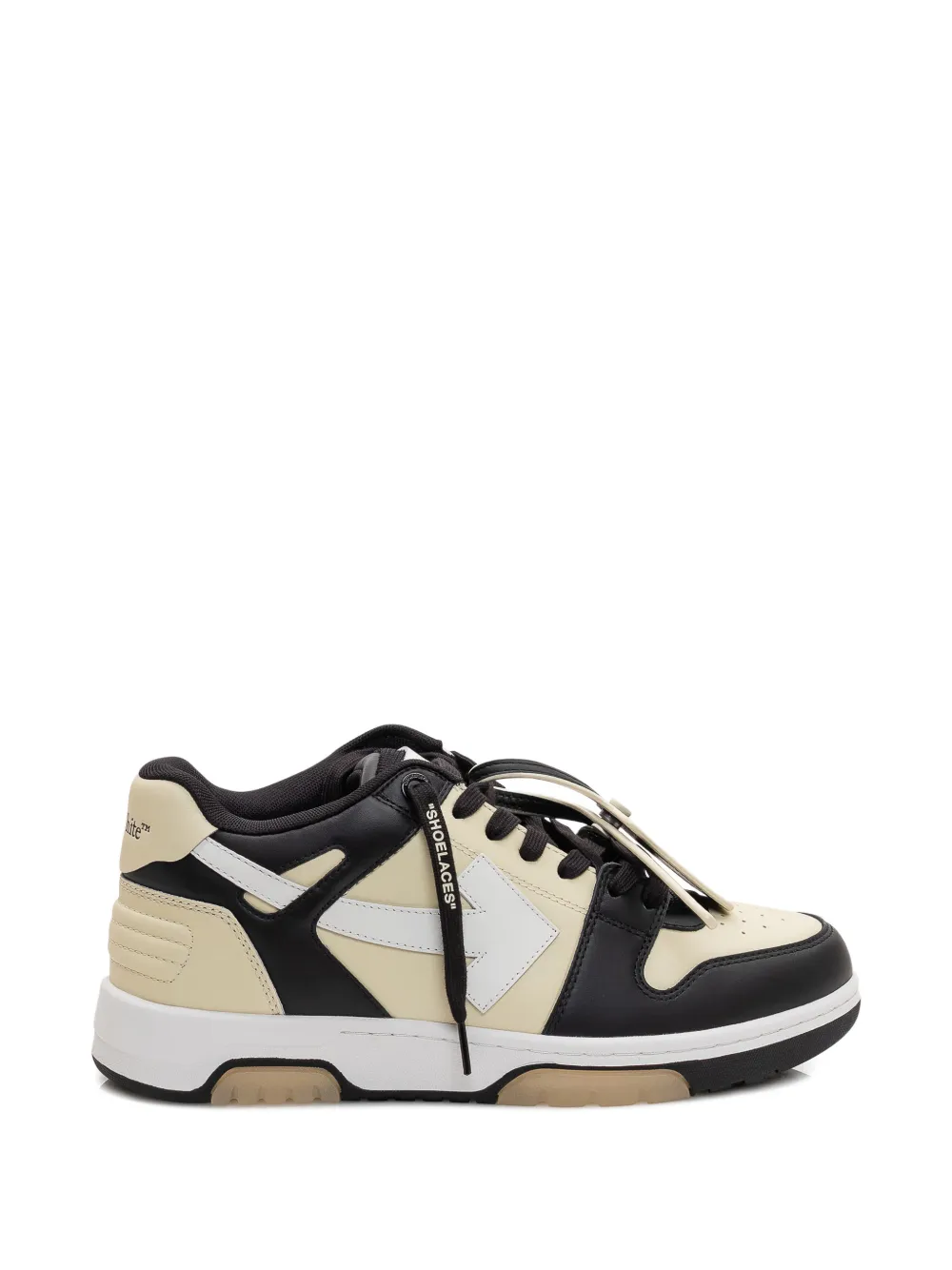 Off-White Out Of Office leather sneakers - Nero