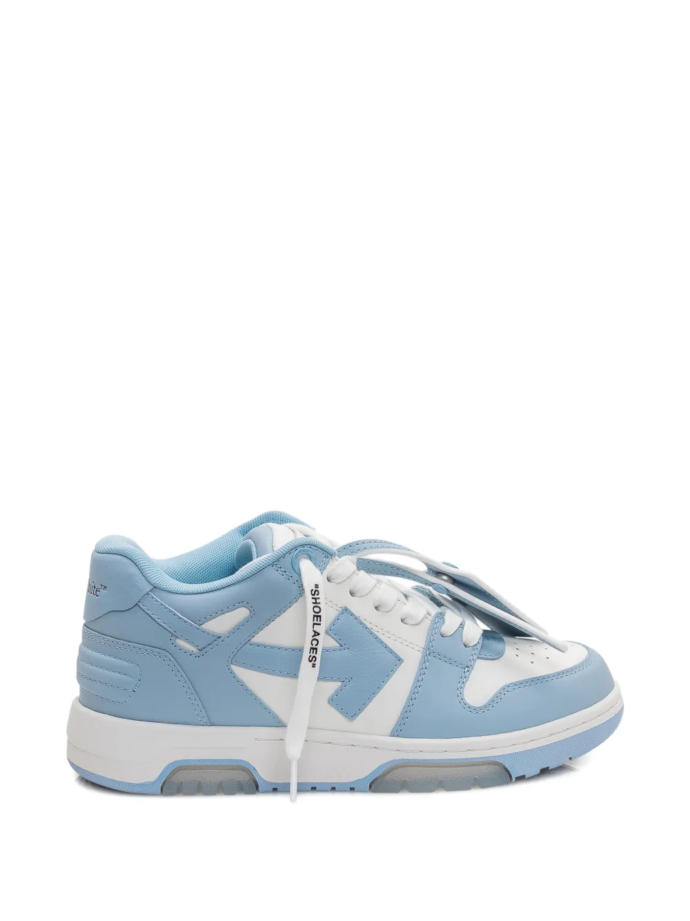 Off-White Out Of Office leren sneakers Blauw