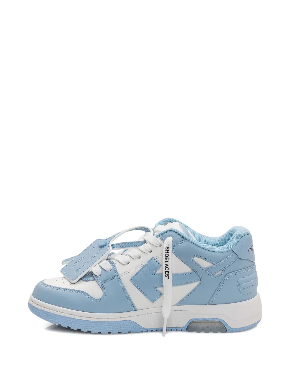 Off-White Out Of Office leren sneakers Blauw