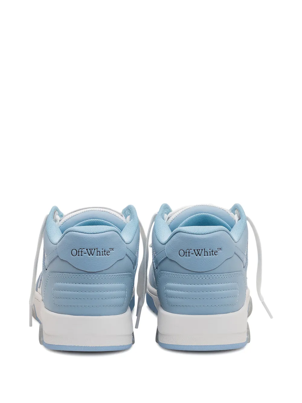Off-White Out Of Office leren sneakers Blauw