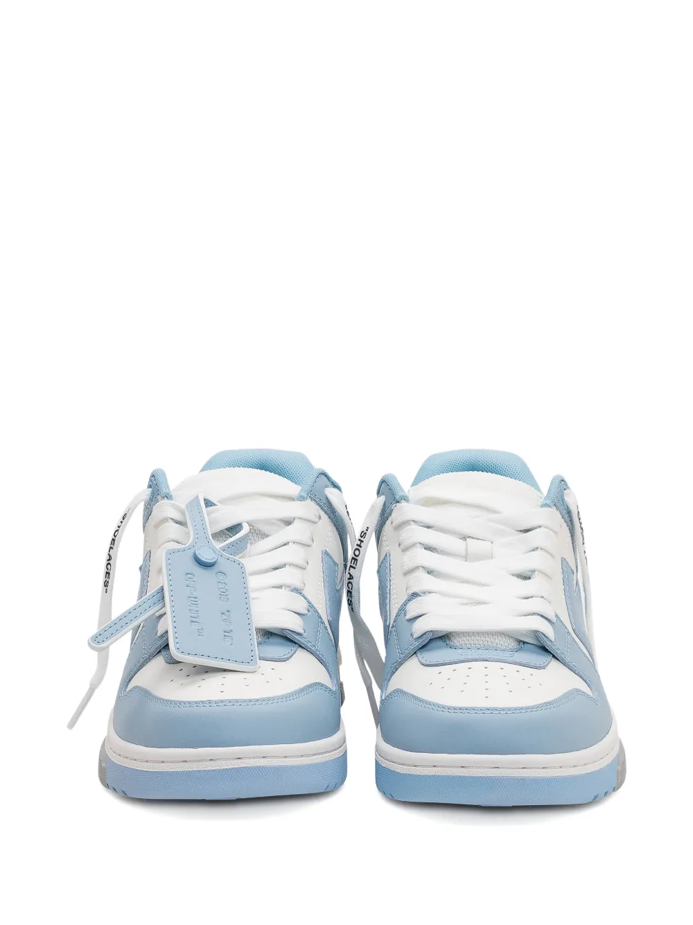 Off-White Out Of Office leren sneakers Blauw