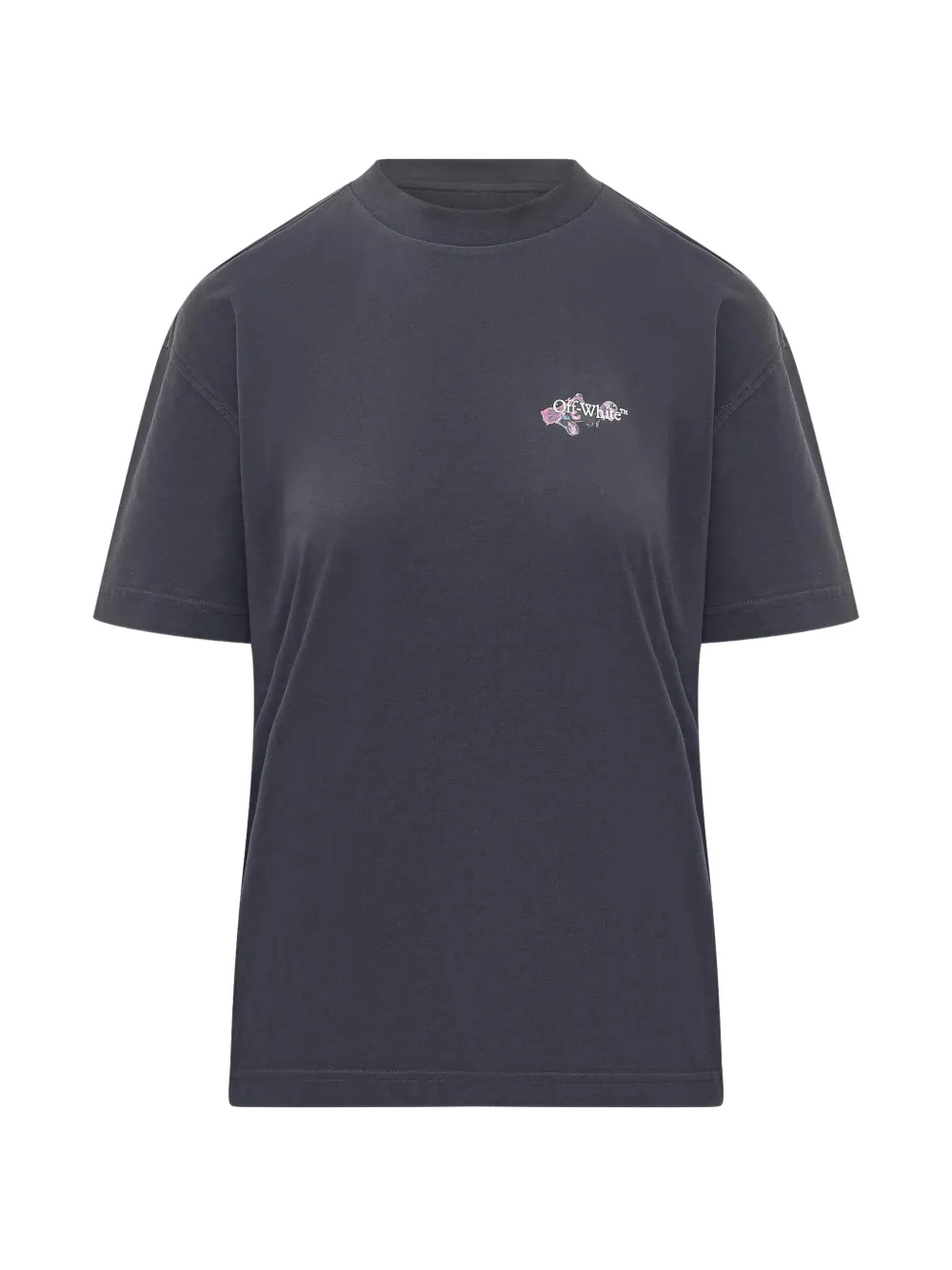 Off-White Driped Watercolour T-shirt - Grigio