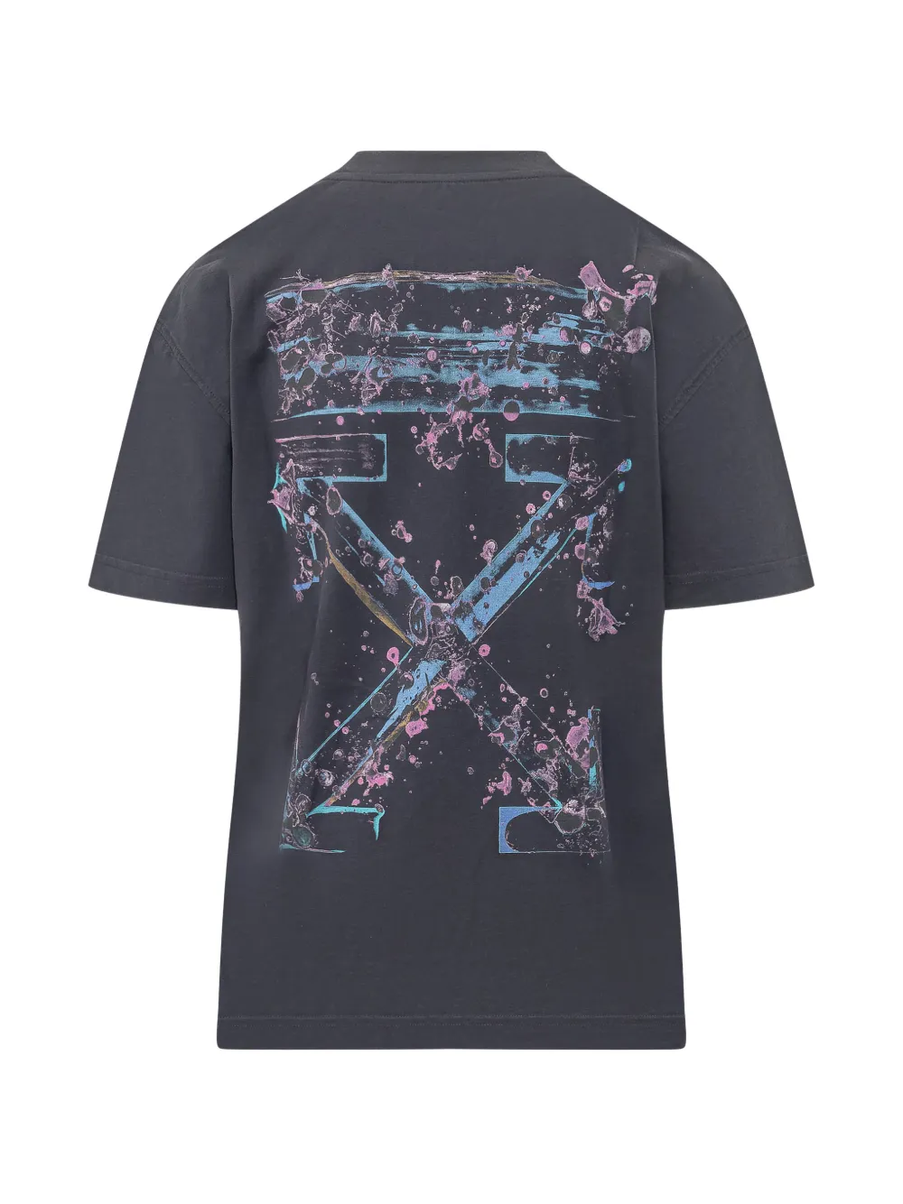  Off-white Driped Watercolour T-shirt - Grey 