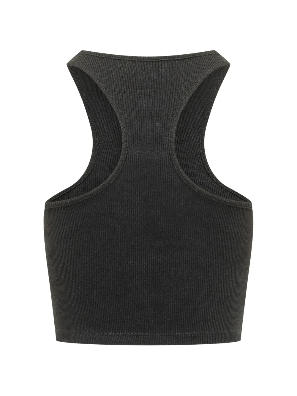  Off-white Off-stamp Ribbed Top - Black 