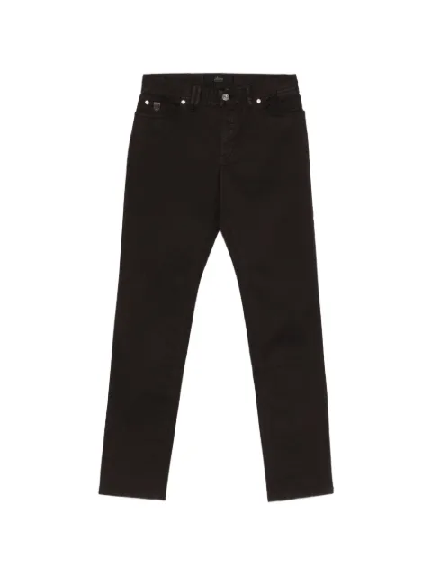 Brioni brown denim jeans