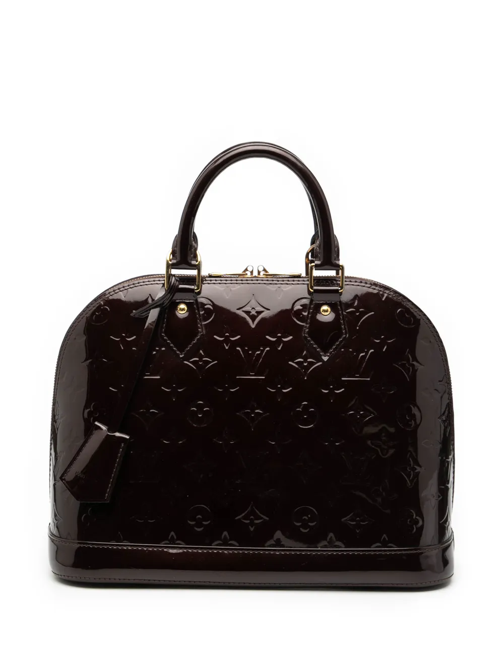 Louis Vuitton Pre-Owned 2014 Monogram Vernis Alma PM handbag - Viola