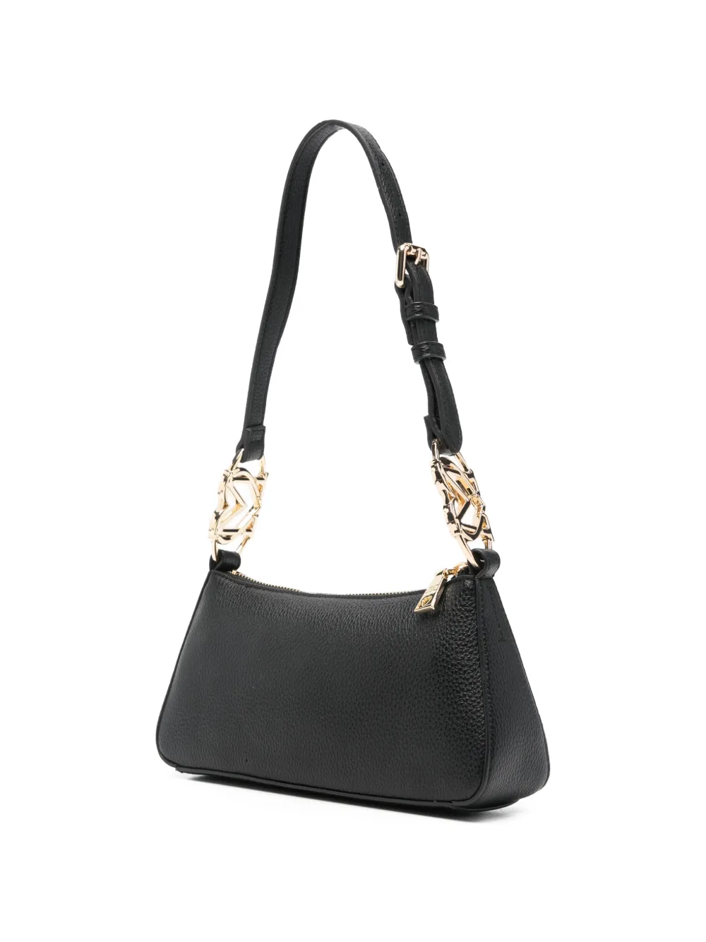 Love Moschino Schoudertas met logo Zwart