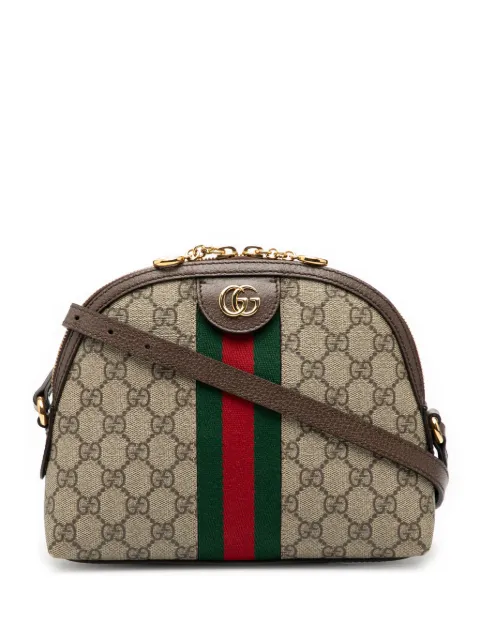 Gucci Pre-Owned 2000-2015 Small GG Supreme Ophidia Dome crossbody bag