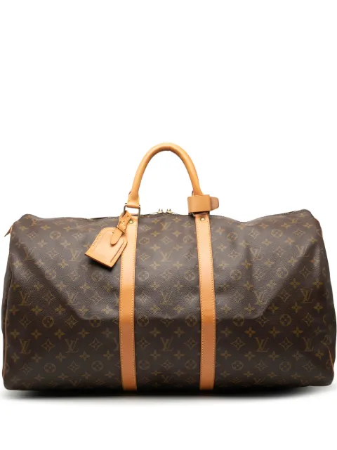 Louis Vuitton Pre-Owned 1995 Monogramm Keepall Reisetasche 55cm