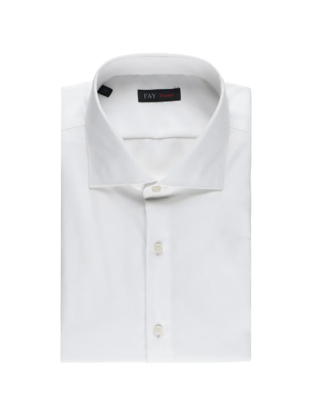 Fay Travel button shirt - Bianco