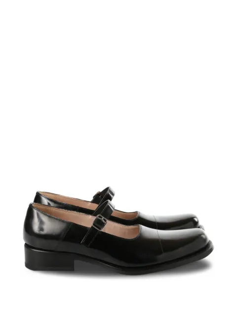 The Row buckle strap ballet flats