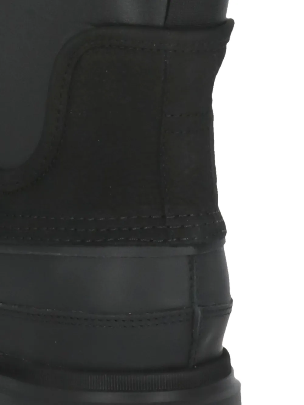 Hogan Laarzen met logo-reliëf Zwart